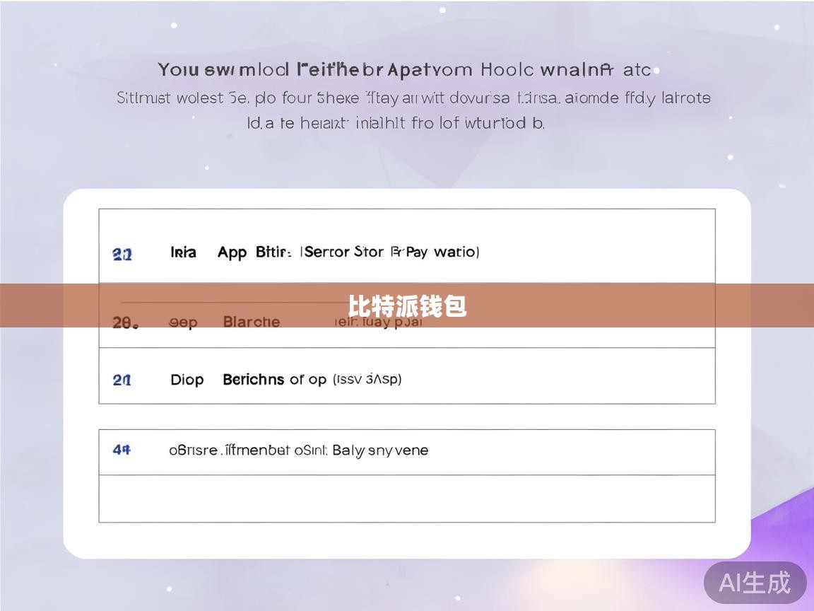 比特派钱包app官方版苹果版怎么下载？这里有详细教程