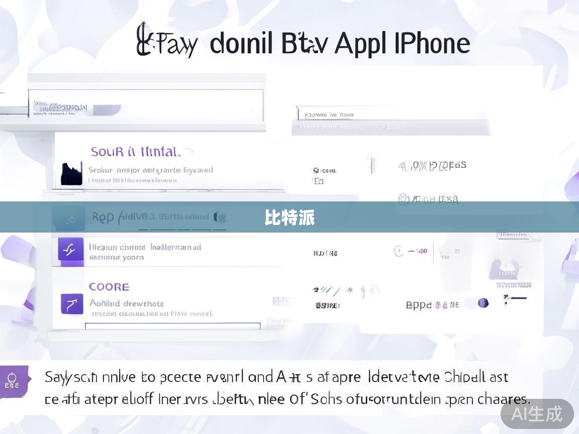 苹果手机怎么安全下载比特派？官方版本与安装渠道详细指南